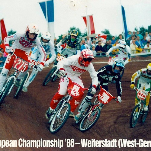 1986 BMX EUROPEAN CHAMPIONSHIP - WEITERSTADT - GERMANY