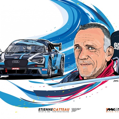 ETIENNE CATTEAU - MITJET 2L 82 - Team MV2S Racing