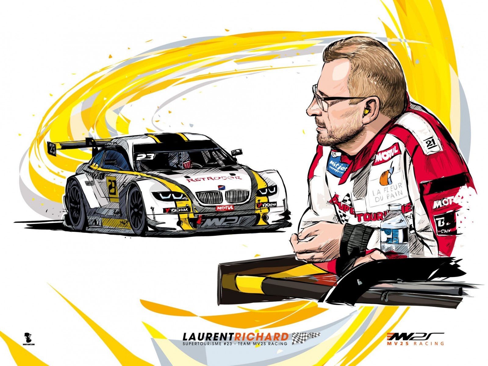 LAURENT RICHARD - SUPERTOURISME #23 - Team MV2S Racing