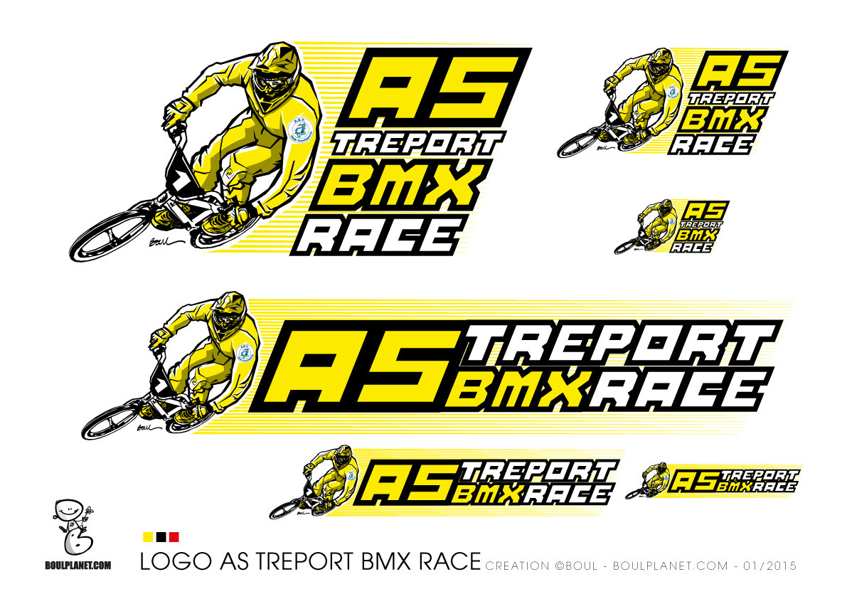 AS TREPORT BMX RACE LOGO