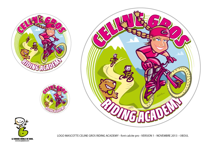 Céline GROS Riding Academy - Logotype 