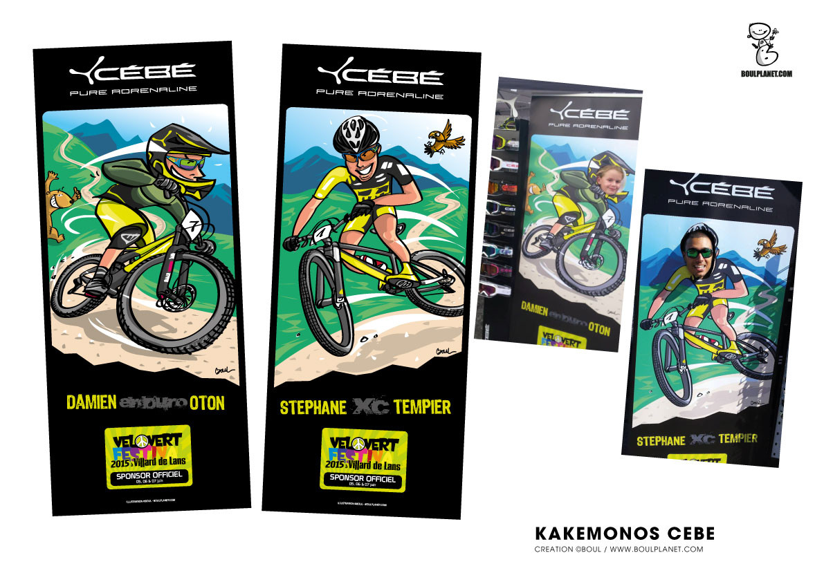 KAKEMONO ENDURO XC CEBE