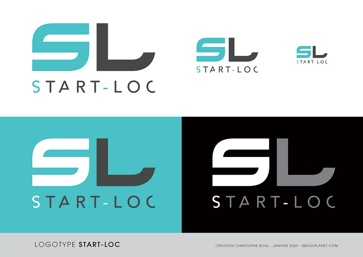 START-LOC - Création Logotype