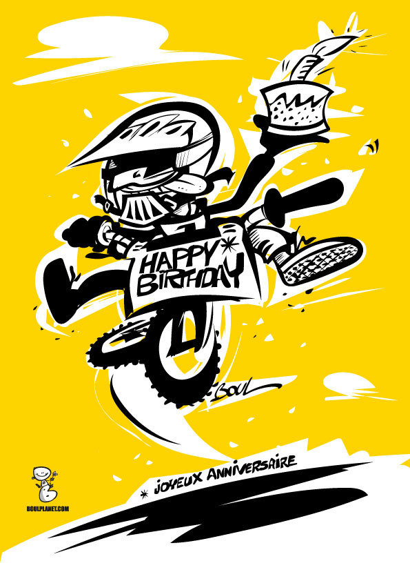 HAPPY BMX BIRTHDAY 