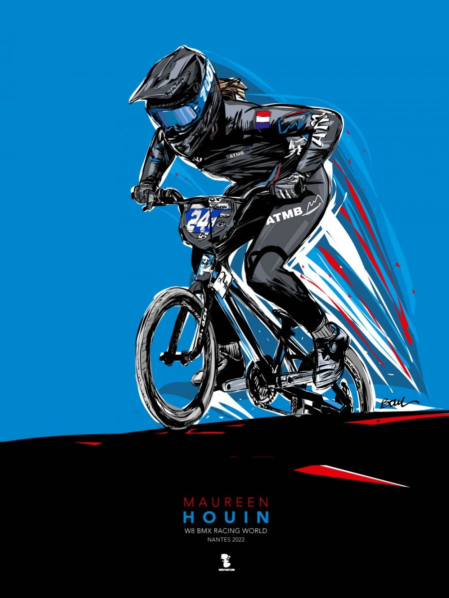 MAUREEN HOUIN - W8 BMX RACING WORLD - NANTES 2022