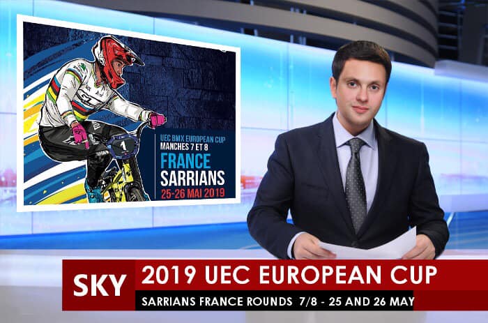 Affiche BMX Sarrians - SKY TV