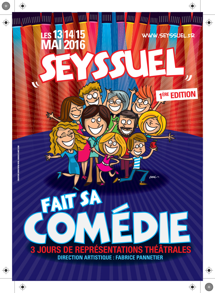 SEYSSUEL FAIT SA COMEDIE - 1ère Edition